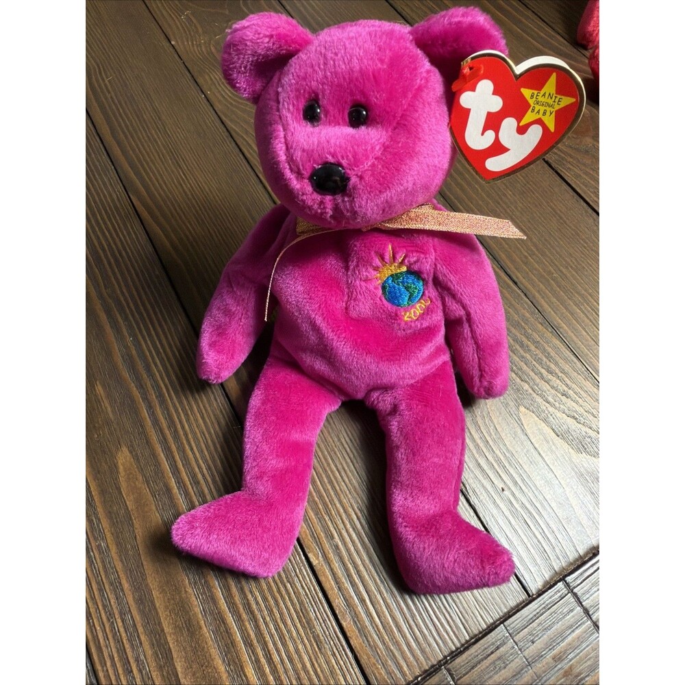 Ty Beanie Baby 1999 Millennium the Bear, Rare